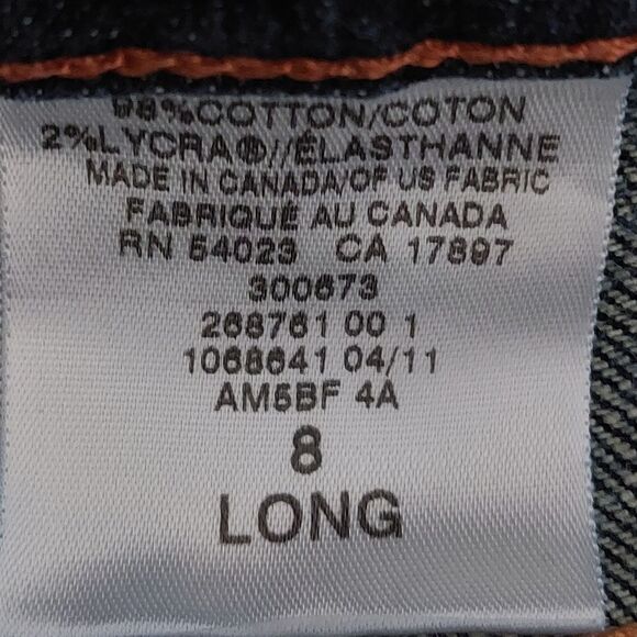 Gap Vintage Ultra Low Rise Stretch BootCut Jeans Size 8.  NWOT - Picture 5 of 7